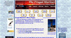Desktop Screenshot of frugal-mariner.com